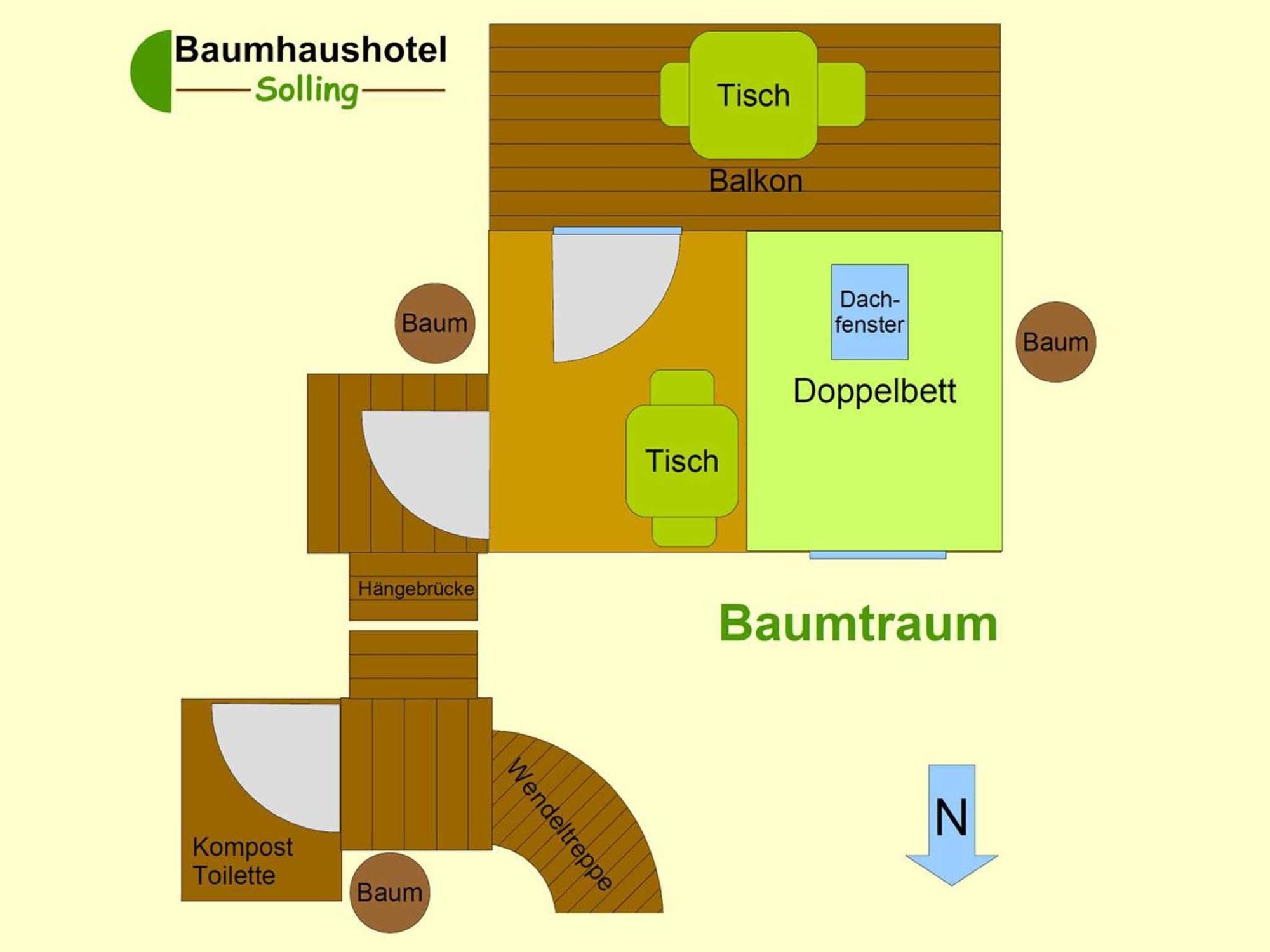 Baumhaushotel Solling Uslar Esterno foto